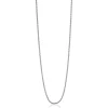 42 cm ZINZI zilveren palmier ketting ZILC-P42