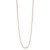 60 cm ZINZI zilveren palmier ketting rosé verguld ZILC-P60R