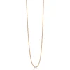 45cm ZINZI zilveren anker ketting rosé verguld ZILC-A45R
