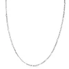 42cm ZINZI zilveren figaro ketting ZILC-F42