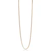 42cm ZINZI zilveren gourmet ketting rosé verguld ZILC-G42R