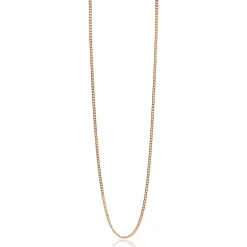 45cm ZINZI zilveren gourmet ketting rosé verguld ZILC-G45R