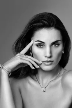 Mart Visser by ZINZI zilveren multi-look ring 11,5mm breed organisch gevormd en bezet met witte zirkonia's MVR26