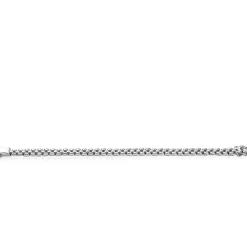Mart Visser by ZINZI zilveren brede schakel armband 9mm met luxe sluiting MVA22