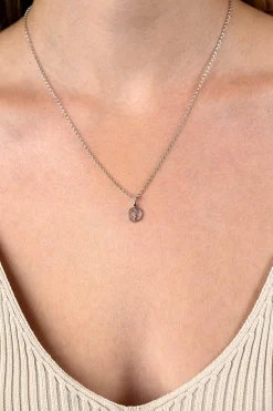 9mm ZINZI zilveren Boogschutter sterrenbeeldhanger bezet met witte zirconia ZIH-BOO (zonder collier)