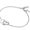 ZINZI armband verbonden harten wit ZIA1736