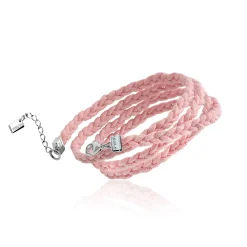 Zinzi by Fatima wikkelarmband roze 75cm ZBF11R