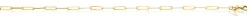 ZINZI Gold 14 karaat gouden armband met paperclip schakels 2,7mm breed ZGA297