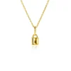 ZINZI Gold 14 krt gouden hanger met trendy slotje 5mm ZGH419 (zonder collier)