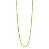 ZINZI Gold 14 krt gouden palmier collier 1,5mm breed, lengte 43cm ZGC307
