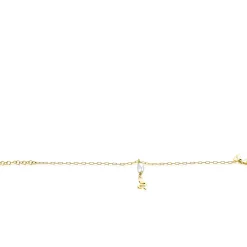 ZINZI gold plated zilveren paperclip schakelarmband met witte zoetwaterparel en slang ZIA2761