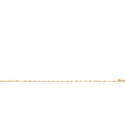 ZINZI gold plated zilveren schakel armband met glinsterende pijlvormige schakels 1,5mm breed 17,5-20cm ZIA2414G