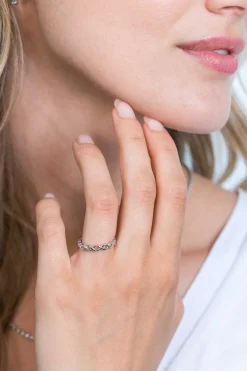 ZINZI zilveren aanschuifring Infinity ZIR1265