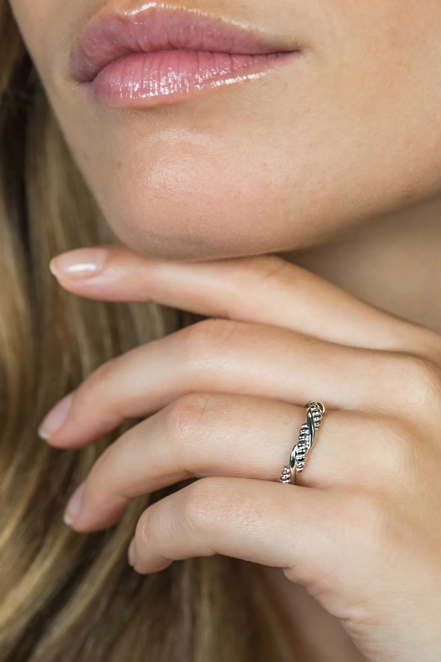 ZINZI zilveren aanschuifring glad kabel in elkaar gedraaid ZIR1582