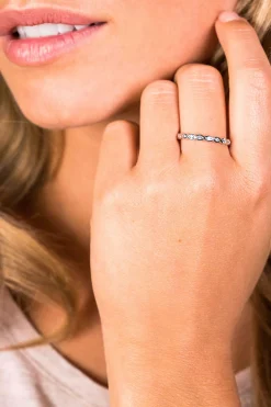 ZINZI zilveren aanschuifring Infinity wit 2,4mm ZIR1595