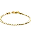 ZINZI zilveren armband geel verguld hartjes 4,5mm breed ZIA1798G
