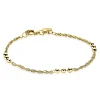 ZINZI zilveren armband geel verguld bol ZIA1422G