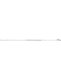 ZINZI zilveren armband, in het midden bezet met 21 witte zirconia's 16-19cm ZIA2370