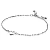 ZINZI zilveren armband met open hartje ZIA1420