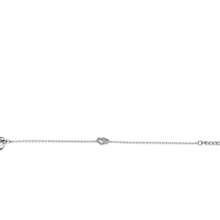 ZINZI zilveren armband met verbonden hartjes, witte zirkonia's 17-19cm ZIA2493