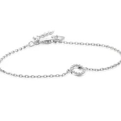 ZINZI zilveren armband met open rondje (7,5mm) bezet met witte zirconia's 16,5-19,5cm ZIA2550