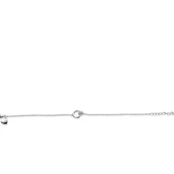 ZINZI zilveren armband rond wit ZIA1830