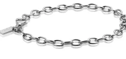 Zinzi zilveren bedelarmband 19cm CH-A3