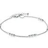 ZINZI zilveren enkelband ovaaltjes 23+4cm ZIE1809