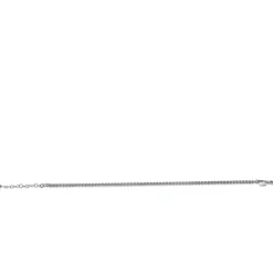 ZINZI zilveren enkelband gourmet 23+4cm ZIE1414