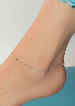 ZINZI zilveren enkelband ovalen 23+4cm ZIE1232