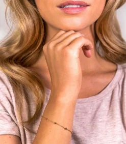 ZINZI zilveren fantasie armband geel verguld ovaal 16,5-20cm ZIA1655G