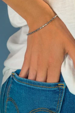 ZINZI zilveren fantasie armband 17-19cm ZIA1129
