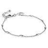 ZINZI zilveren fantasie armband ovaal 16,5-20cm ZIA1655