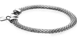 ZINZI zilveren fantasie armband 18,5cm ZIA879