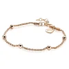ZINZI zilveren fantasie armband rosé verguld 17,5-20,5cm ZIA1128R
