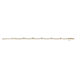 ZINZI zilveren fantasie armband rosé verguld 17,5-20,5cm ZIA1128R