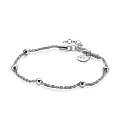 ZINZI zilveren fantasie armband 17,5-20,5cm ZIA1128