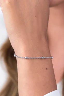 ZINZI zilveren fantasie armband 17,5-20,5cm ZIA1128