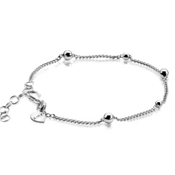 ZINZI zilveren fantasie armband 17-20 cm ZIA987