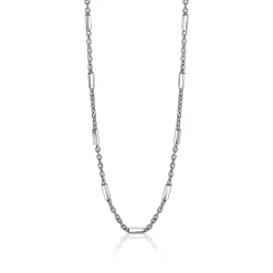ZINZI zilveren fantasie collier 41,5-45cm ZIC1648