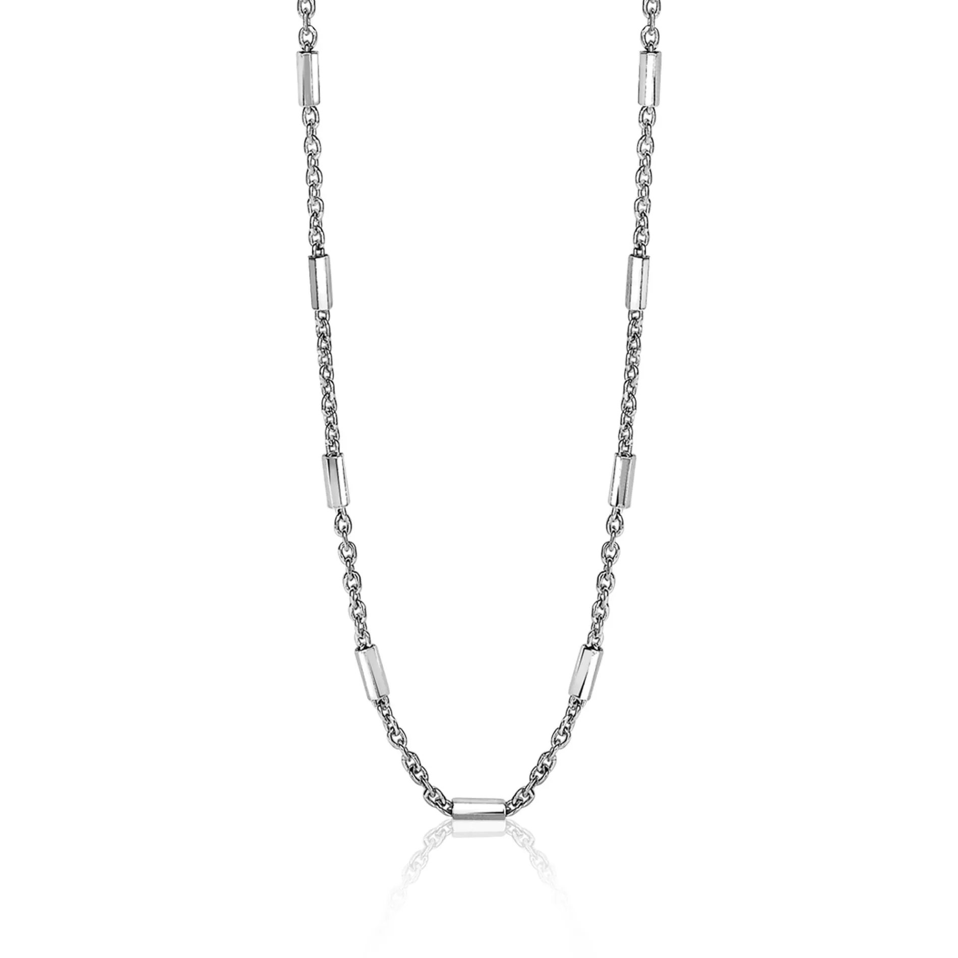 ZINZI zilveren fantasie collier 41,5-45cm ZIC1648