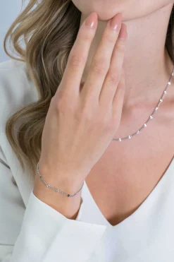 ZINZI zilveren gourmet fantasie armband 2,7mm breed 17-20cm ZIA2157