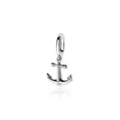 ZINZI zilveren hanger anker ZIH2063 (zonder collier)