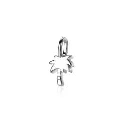 ZINZI zilveren hanger palmboom ZIH2069 (zonder collier)
