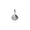 ZINZI zilveren hanger schelpje ZIH2062 (zonder collier)