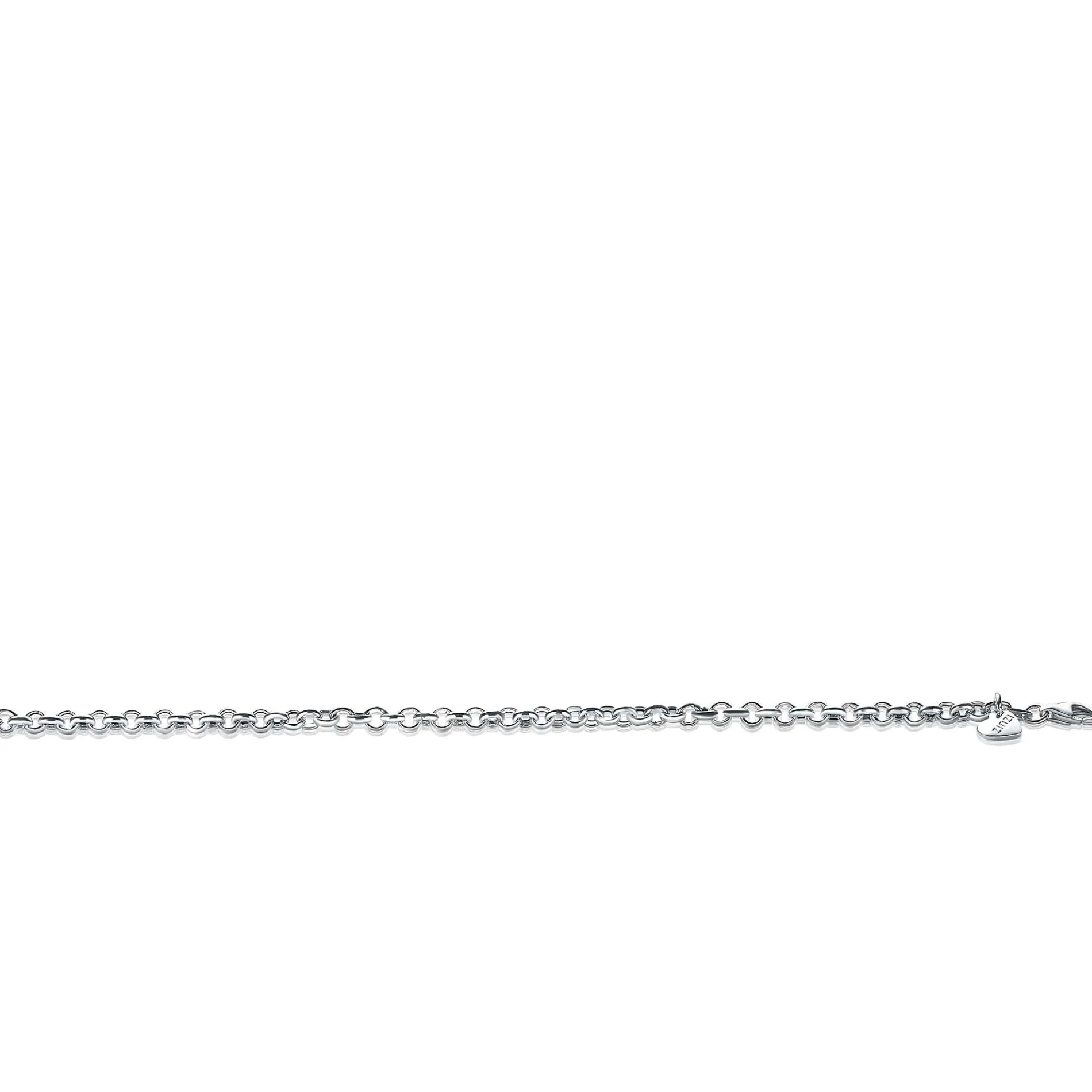 Zinzi zilveren jasseron armband 4,5mm breed 18cm ZIA1911