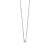 ZINZI zilveren ketting met hanger rond 40-43cm ZIC1393