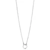 ZINZI zilveren ketting met open rondje 40-45cm ZIC2523