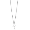 ZINZI zilveren ketting palmboom 42-45cm ZIC1700