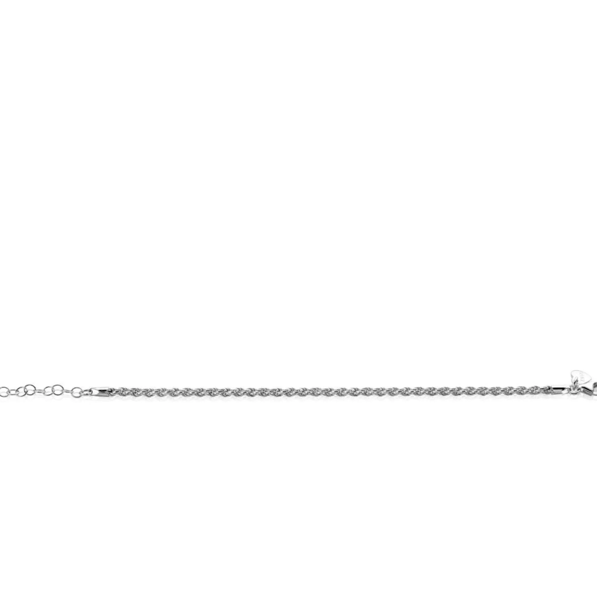 ZINZI zilveren koord armband 2,6mm breed ZIA2386